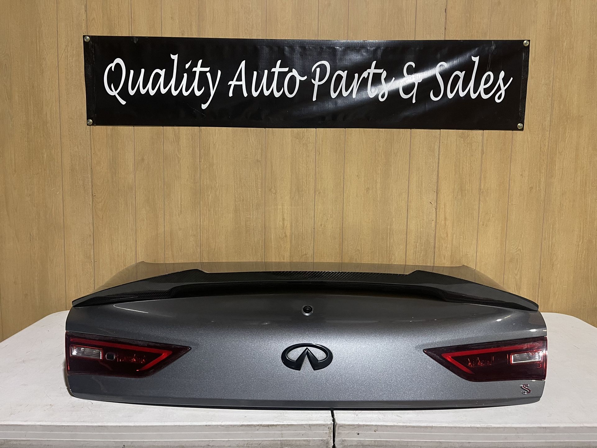 2017 2018 2019 2020 2021 2022 Infiniti Q60 Trunk