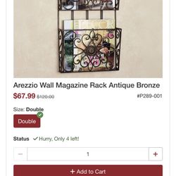 Beautiful Magazine or Cookbook Holder