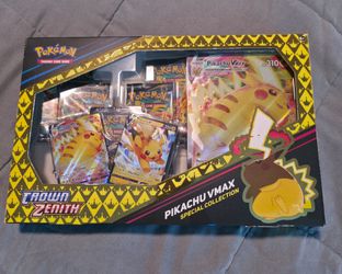 Pokemon TCG Crown Zenith Pikachu VMAX Special Collection Box