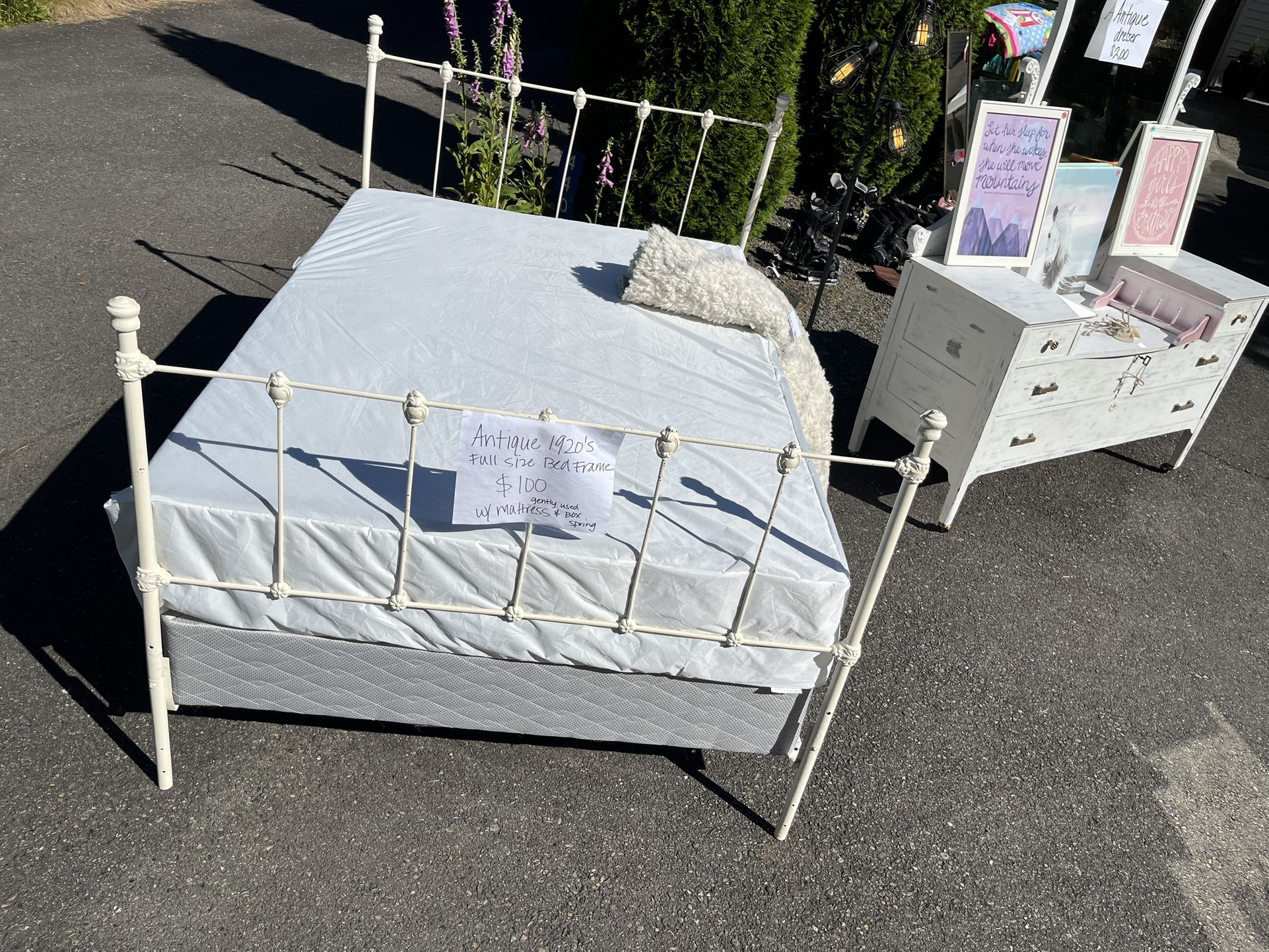 Antique 1920’s Bed Frame