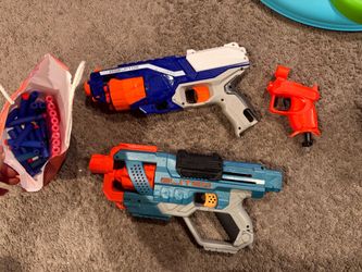 Nerf Gun Lot – Disruptor, Elite 2.0 Commander & More