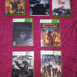 Lot Of Seven Xbox 360 Games All In Excellent Condition All For $40!!