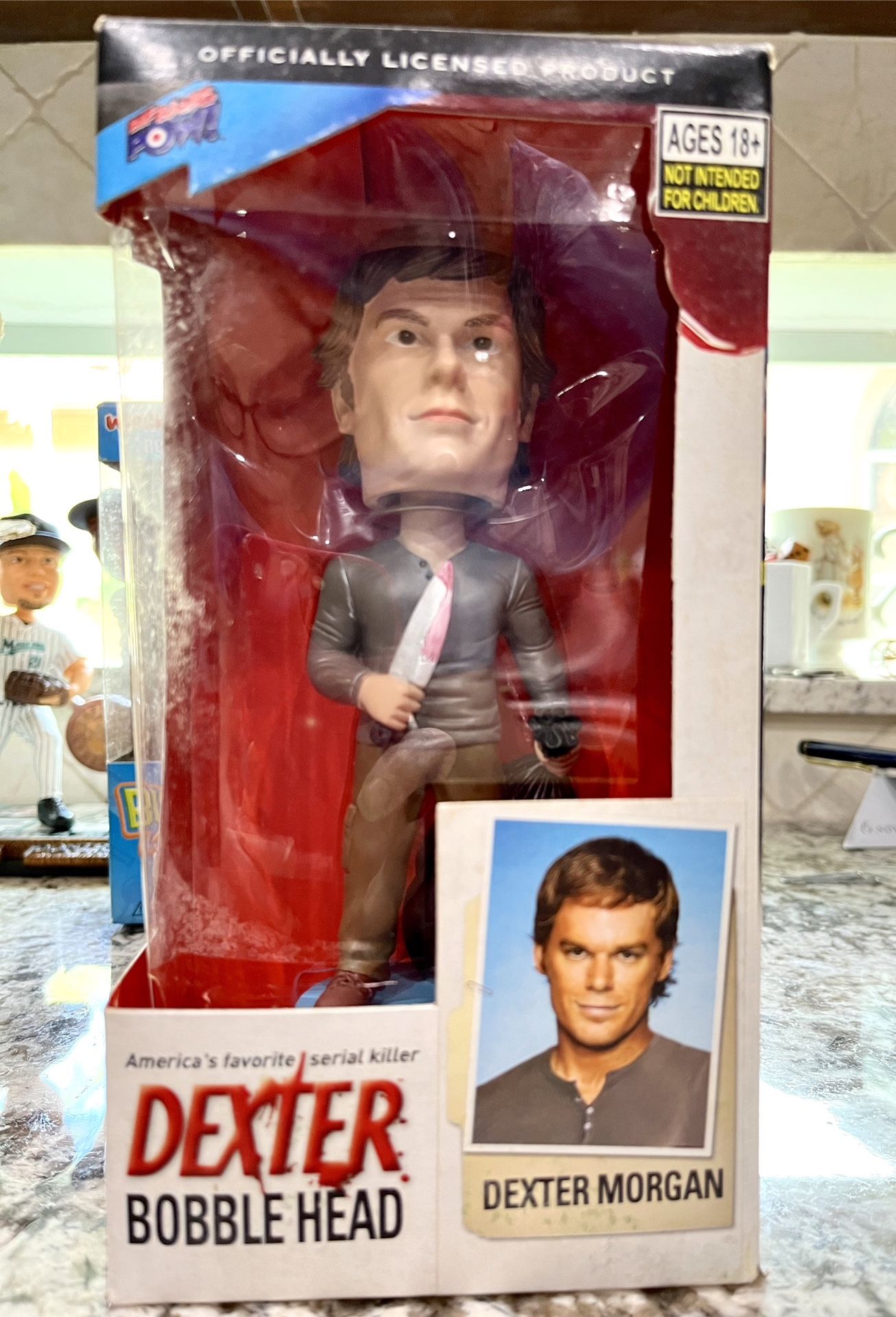 Dexter Morgan Bobble Head “Kill Outfit” from Dexter Showtime TV Series