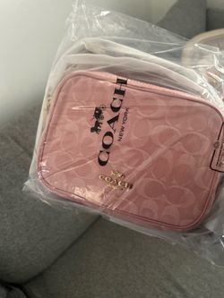 Pink coach purse