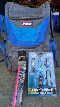 Fishing tackle back pack