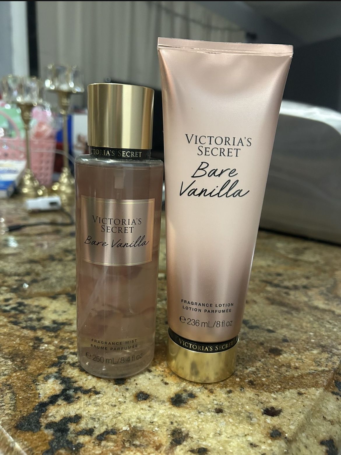 Victorias Secret Bare Vanilla Fragrance Mist Set 