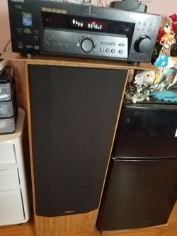 RECIBIDOR CON BOCINAS SONY