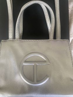 Silver Telfar Mini Bag