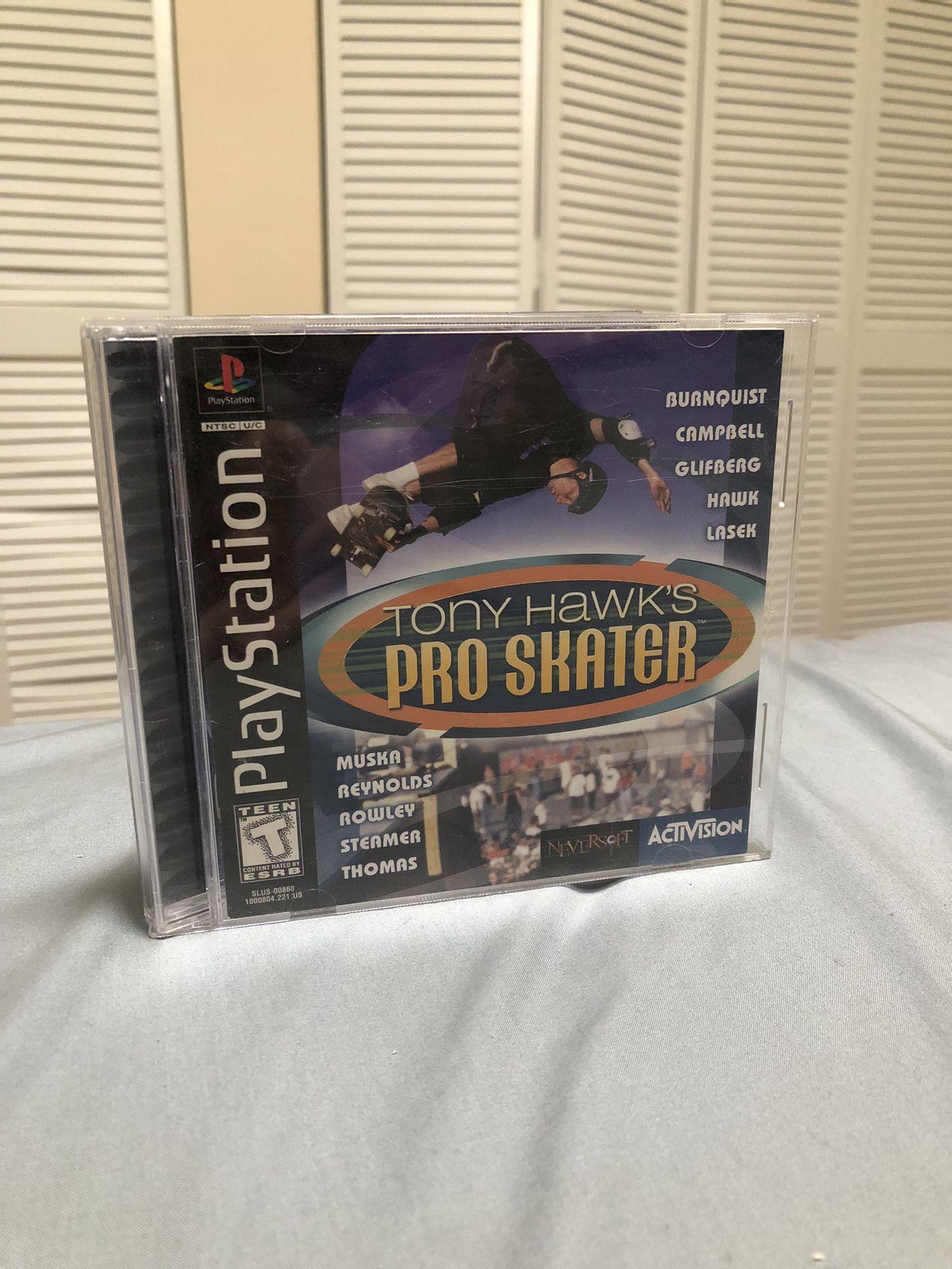 Tony Hawk’s Pro Skater For PS1 (case ONLY)