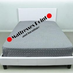 Bed Frame Queen Size With Mattress 🎅OFFER TIME LIMITED 🎄FINANCING AVAILABLE 
I DON'T NEED CREDIT 
IMMEDIATE APPROVAL 🤩