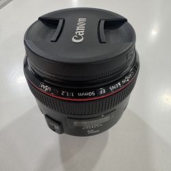 Canon EF 50mm f/1.2L USM Lens