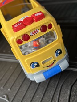 New Big School Bus Little People Fisher Price