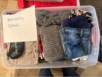 Maturity clothes full tote