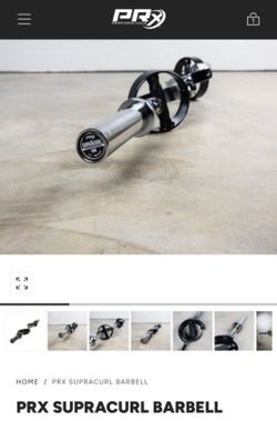 PRx SupraCurl Barbell