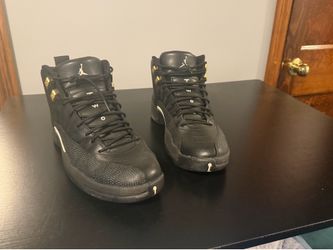 Retro air Jordan 12 black gold