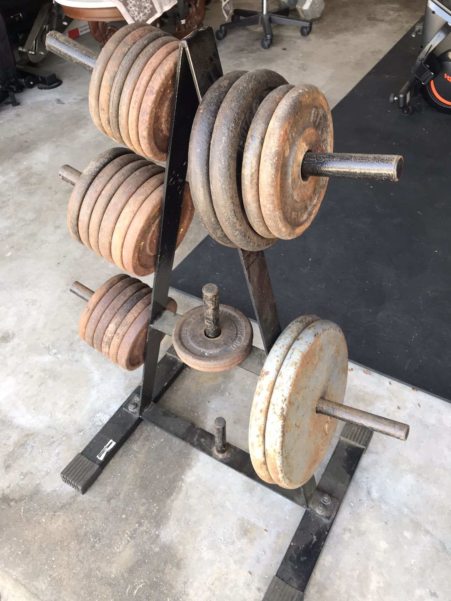 Weights, Weight Rack, Barbell