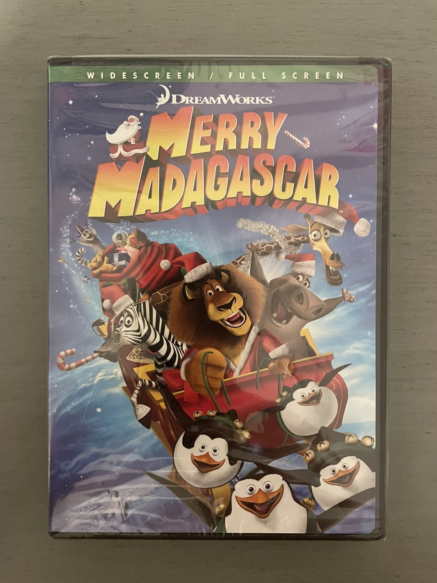 NEW IN PACKAGE Merry Madagascar dvd