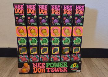 Nee Doh Power Tower 6-Pack Stress Balls