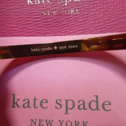 Kate Spade New York Pink Leather Bag And Bracelet 