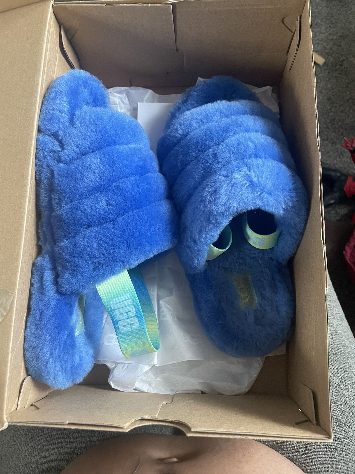 Fur Ugg Slides