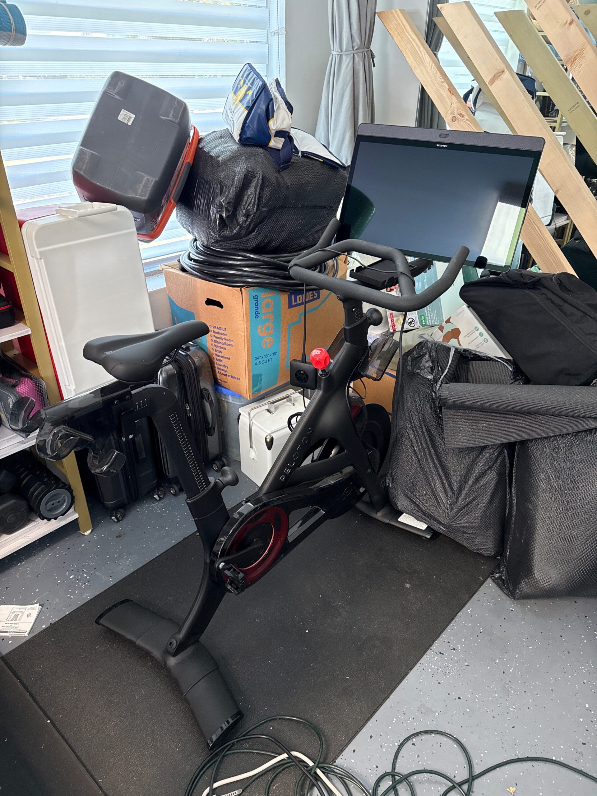 Barely Used 2021 Peloton Bike+ in Davie - Excellent!