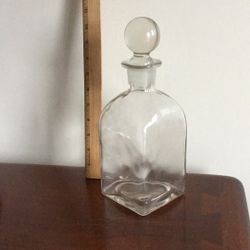 Vintage Glass Decanter