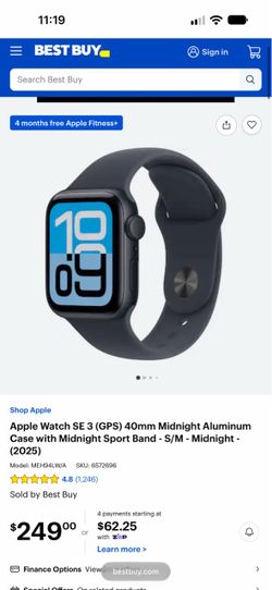 Brand New Apple Watch SE 3 40MM
