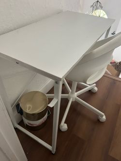 Student desk and chair
