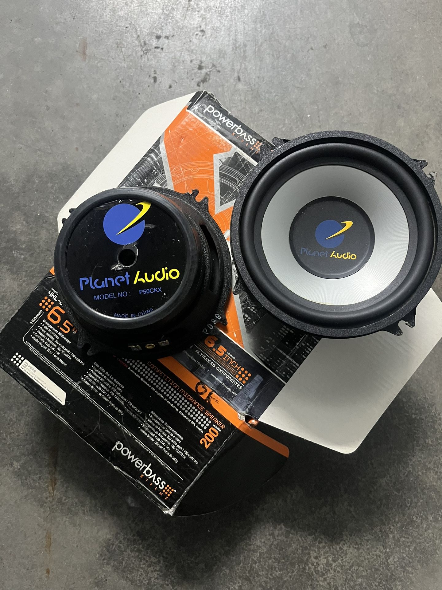 Planet Audio P50CKX Speaker 5 1/4