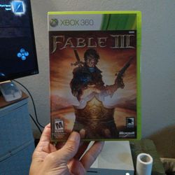Fable 3. Xbox 360 AND Xbox One 