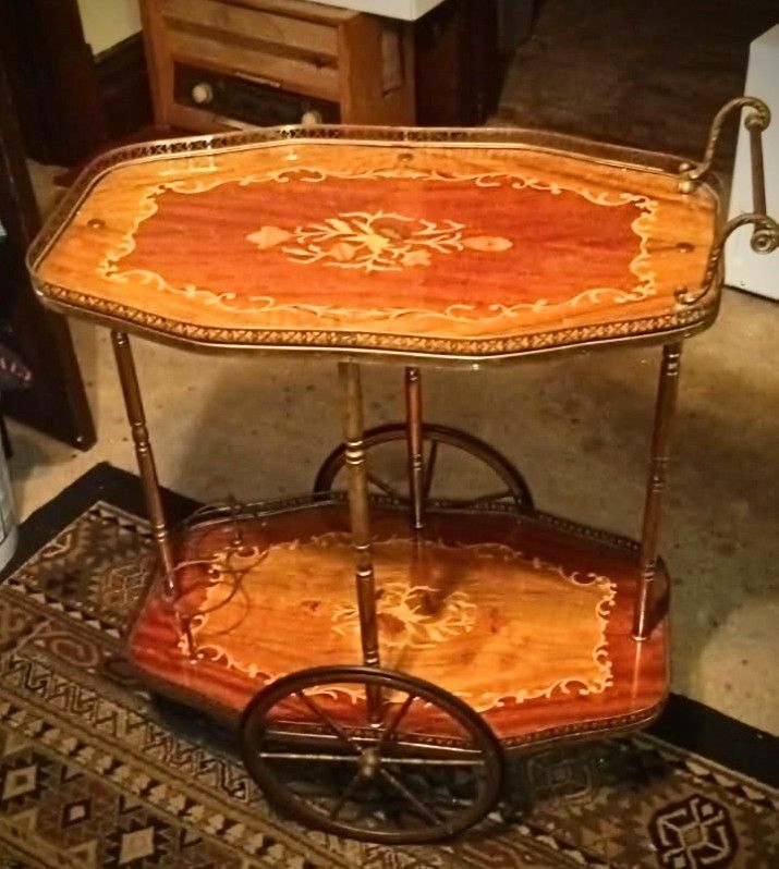 Vintage Italian Beverage Trolley