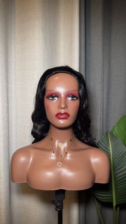 Isee half wig human hair body wave
