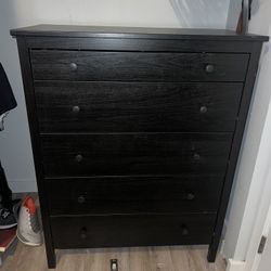 Black dresser 