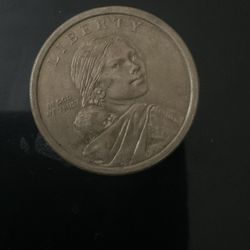 Rare 2009 Sacagawea Rim Lettering Only One Found In All The US no date no mint 