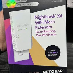 NETGEAR - Nighthawk X4 AC2200 Dual-Band Wi-Fi Range Extender 