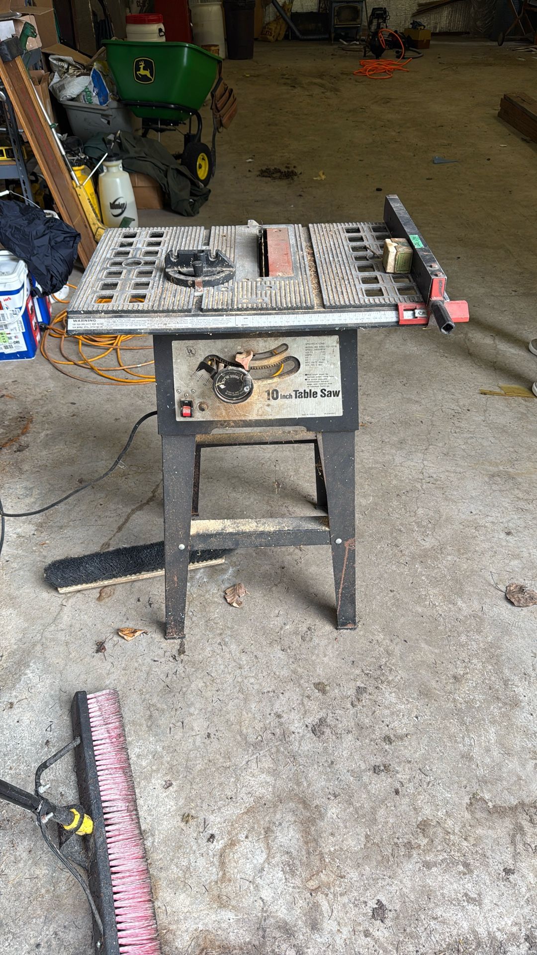 10” Table Saw