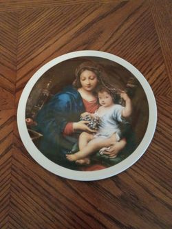 Pickard China /Madonna and ChildPorcelain Plate