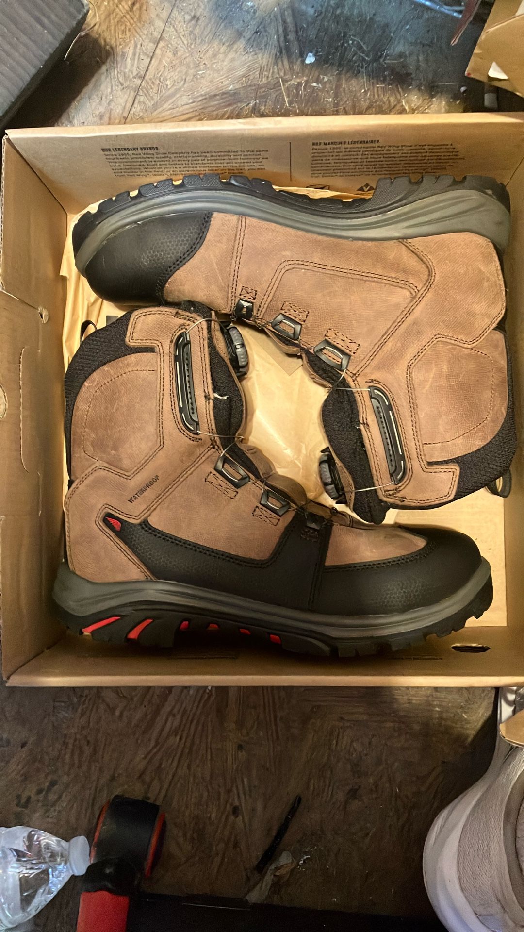 Redwing Men’s Safety Work Boots (boa)