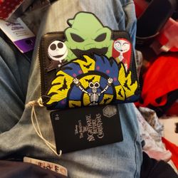 The Nightmare Before Christmas Wallet Brand New Unused 