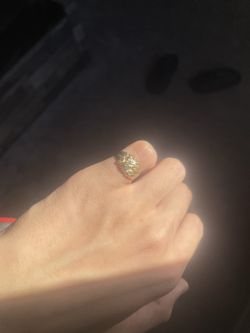 10K Nugget Ring