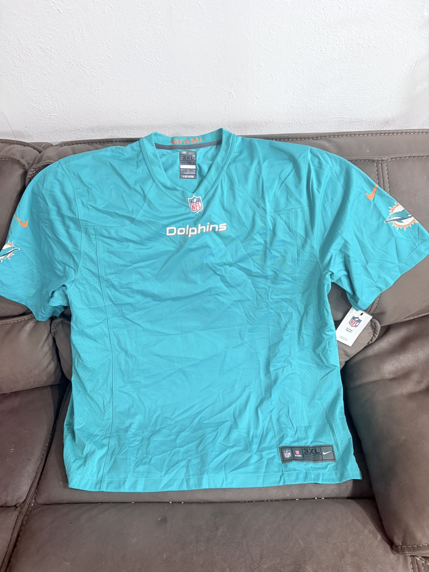 NFL Miami Dolphins Jersey 3XL On-field