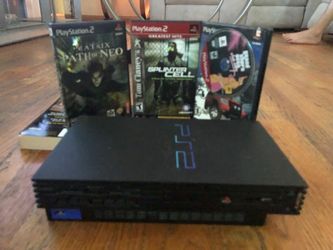 PS2 with 4 Games