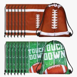 Football Drawstring Bags