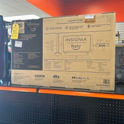 Insignia fire TV F 20 series new inbox 32 inch TV
