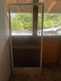 Door screen