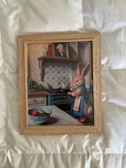 Peter rabbit framed