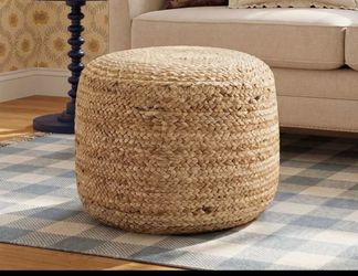 Bergholt 18" Wide Round Pouf Ottoman (4 Available)