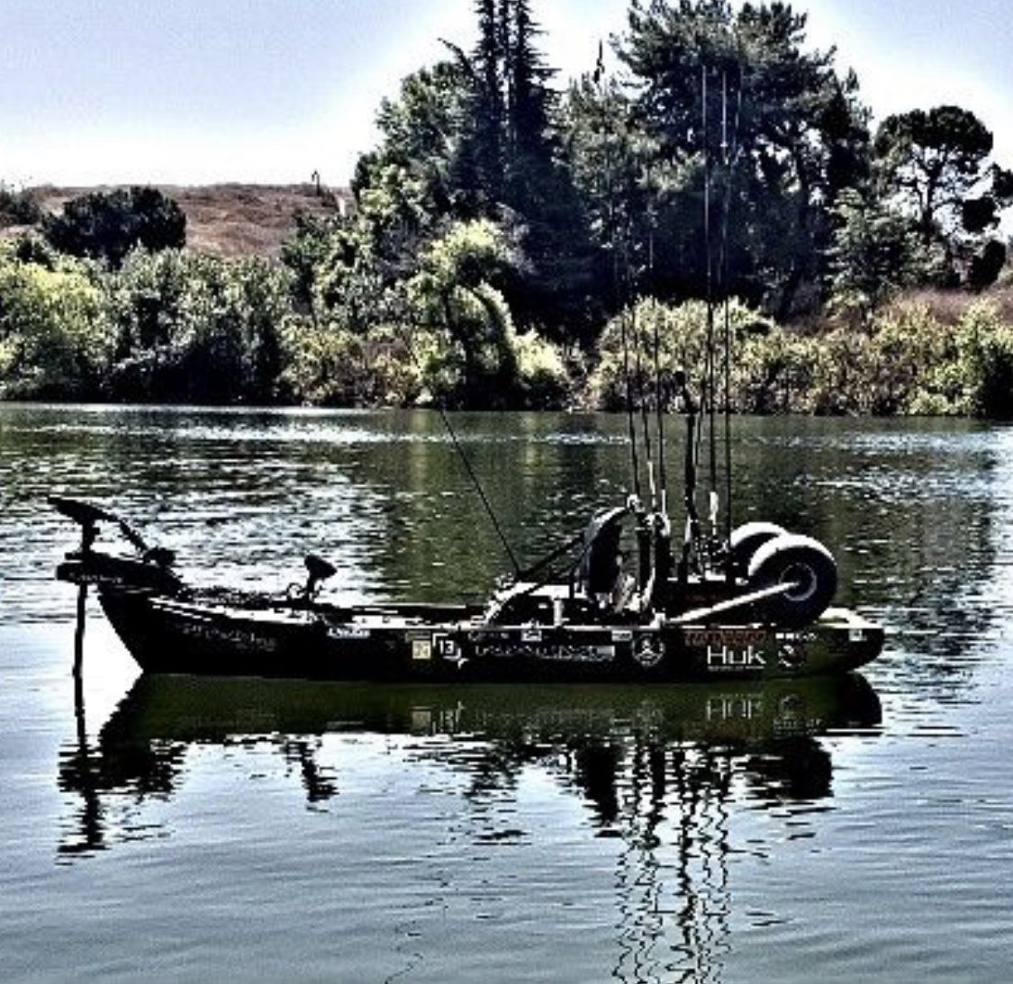 Titan propel 10.5 Kayak. Tournament Set Up- Trolling Motor- Many Upgrades.