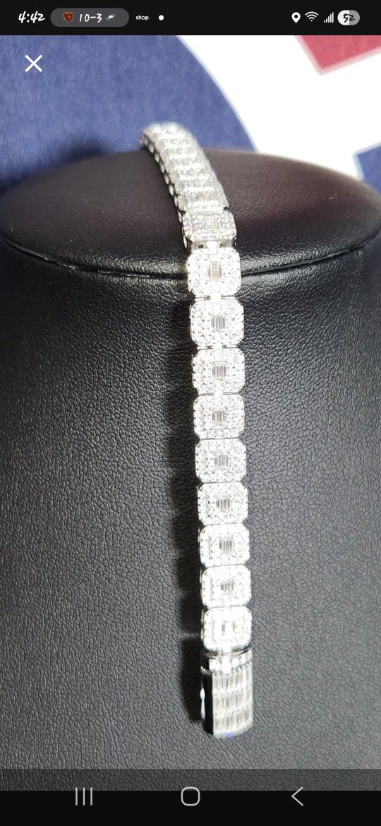 Moissanite Bracelet 