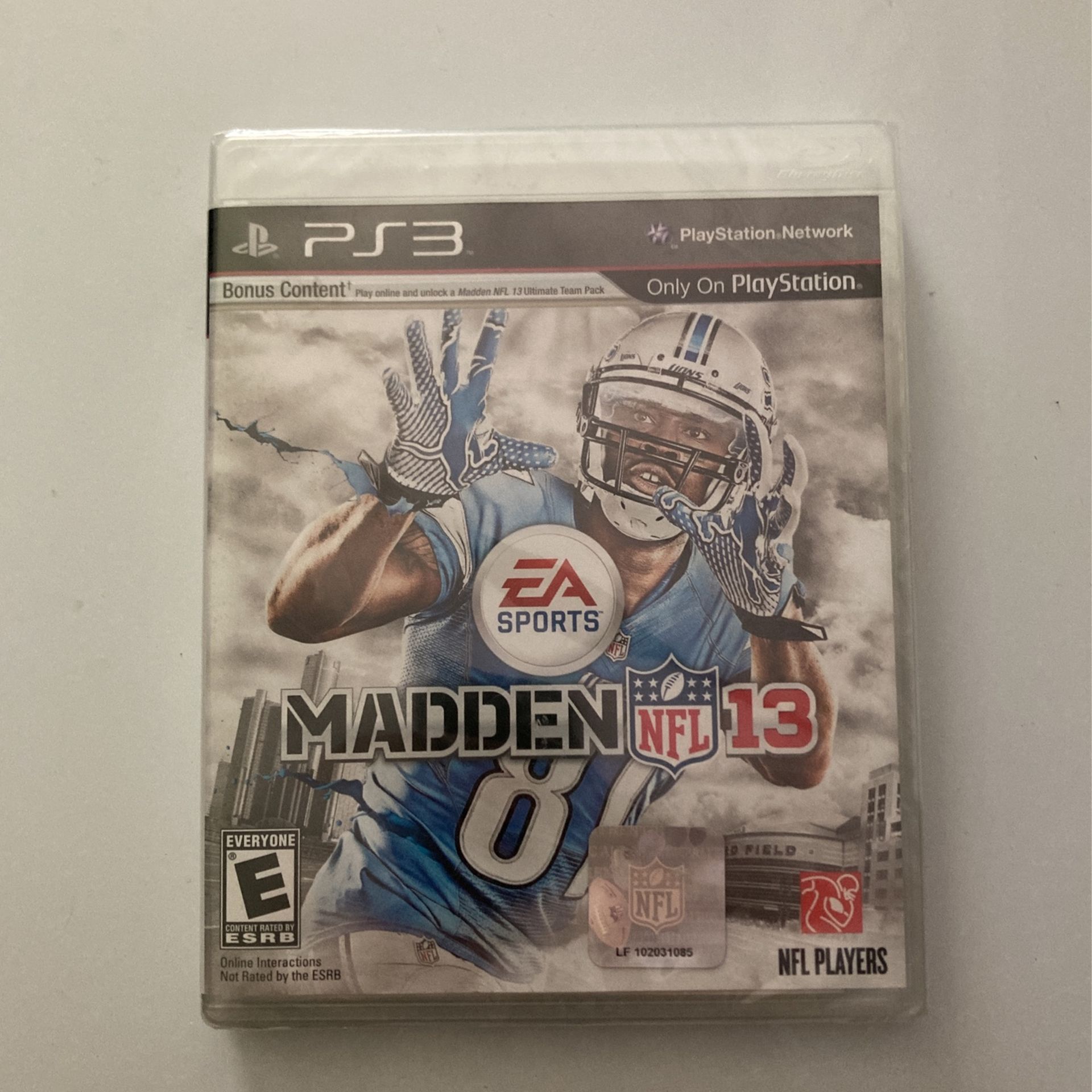 New Madden 13 NFL Football Sony PlayStation 3